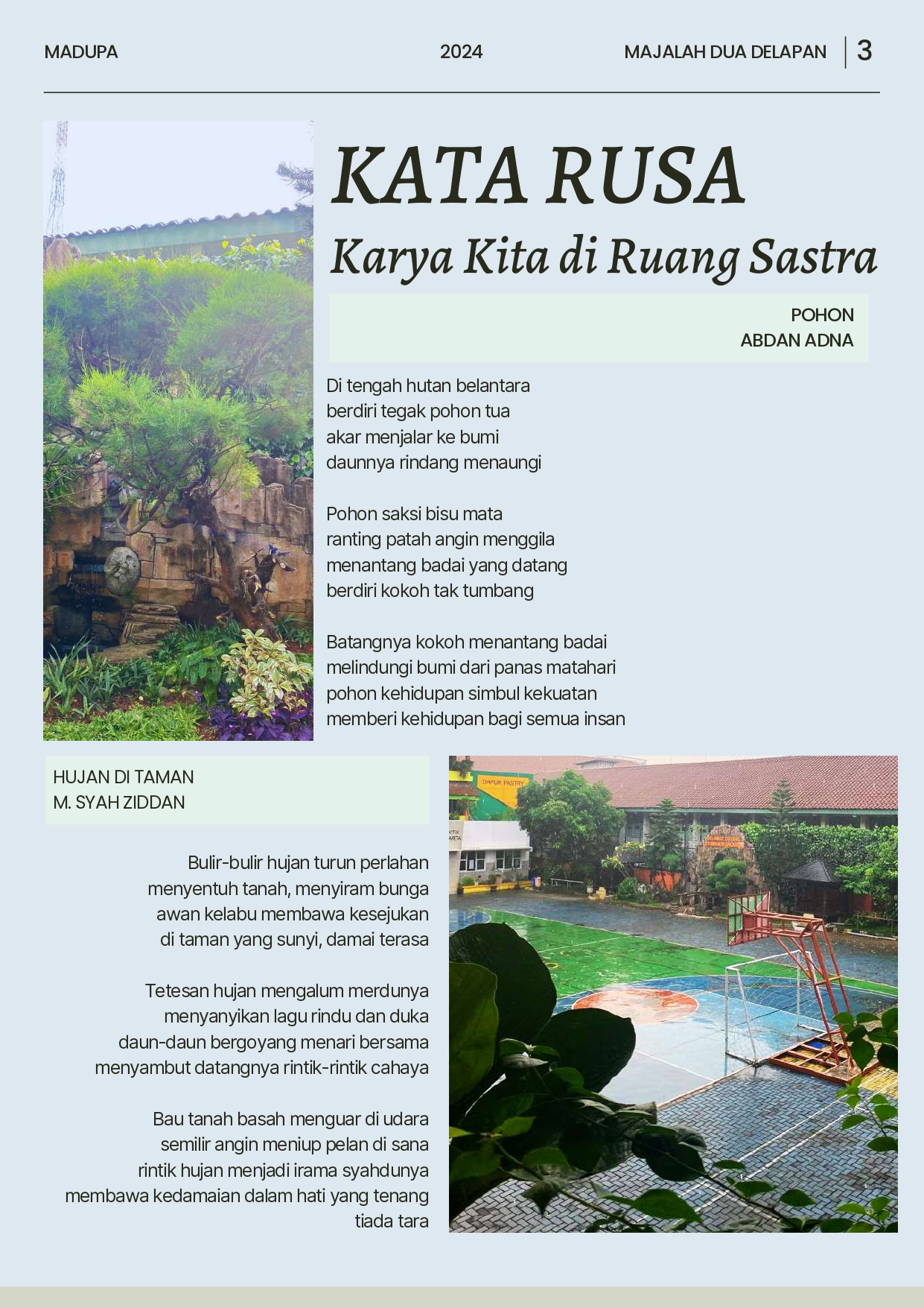 MaDuPa >>>Majalah Dua Delapan MaDuPa >>>Majalah Dua Delapan