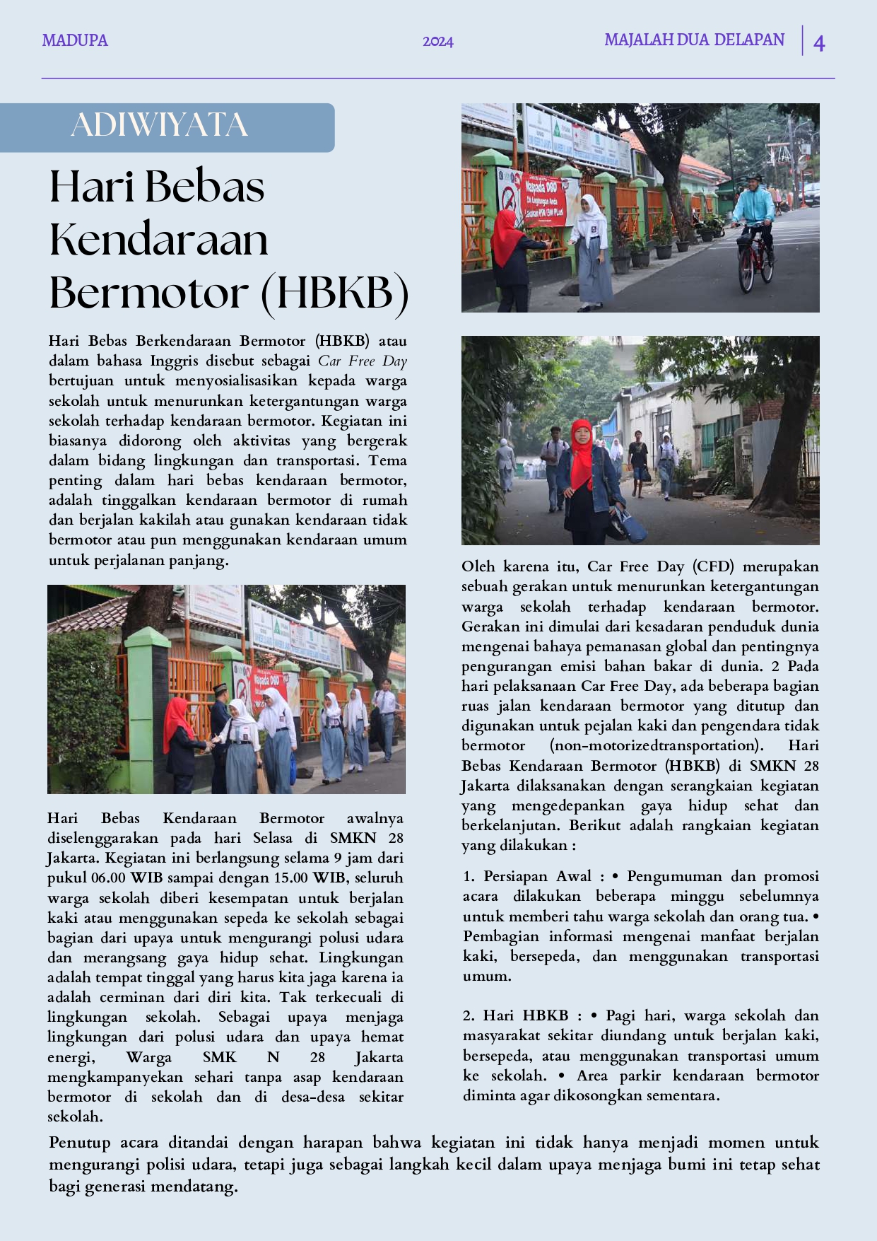 MaDuPa >>>Majalah Dua Delapan MaDuPa >>>Majalah Dua Delapan