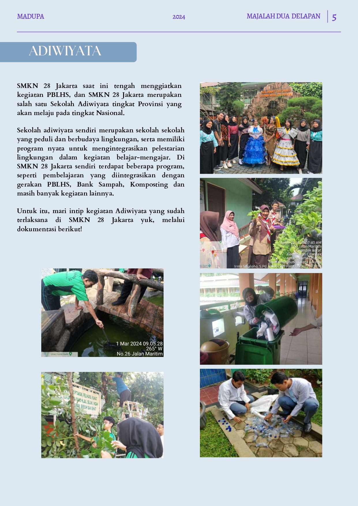 MaDuPa >>>Majalah Dua Delapan MaDuPa >>>Majalah Dua Delapan